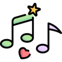 interface,miscellaneous,heart,shapes,love,like,lover,peace,loving,ticker,musical notes